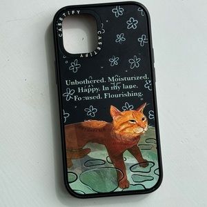 Casetify iPhone 12 mini Impact Case MagSafe compatible cute orange cat
